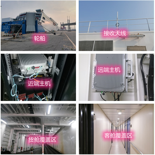  定日海上游轮轮船渔船覆盖案例